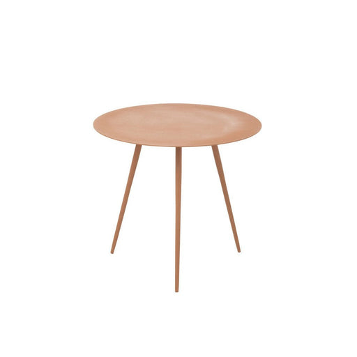 Bijzettafel Bruin Ijzer 46 cm-Bijzettafels-J-Line