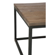 Bijzettafel Bruin Ijzer 60 cm 60x60x41 cm-Bijzettafels-J-Line