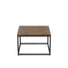 Bijzettafel Bruin Ijzer 60 cm-Bijzettafels-J-Line