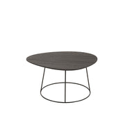 Bijzettafel Bruin Ijzer Ovaal 54 cm 54.5x58.5x35 cm-Bijzettafels-J-Line
