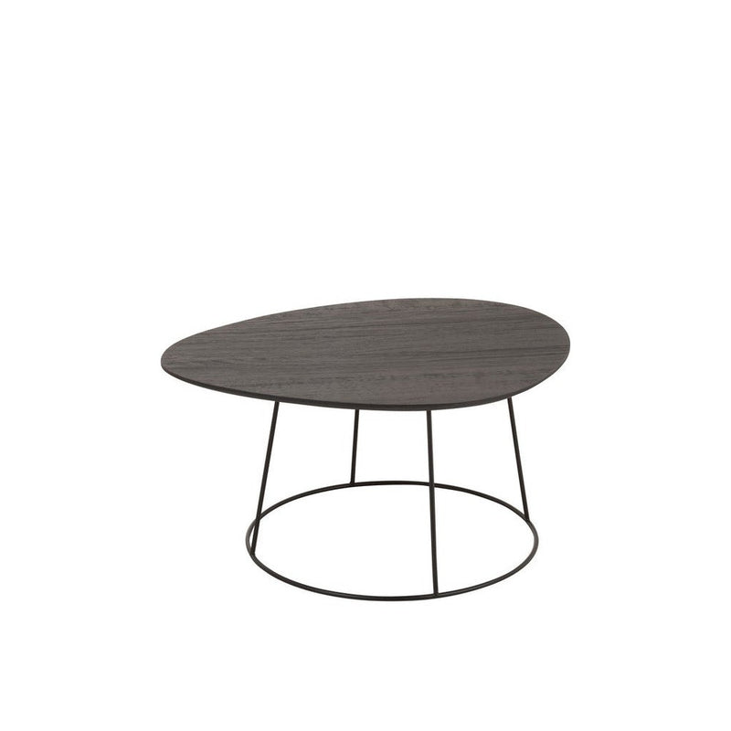 Bijzettafel Bruin Ijzer Ovaal 54 cm 54.5x58.5x35 cm-Bijzettafels-J-Line