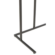 Bijzettafel Bruin Ijzer Rechthoekig 36x50 cm-Bijzettafels-J-Line