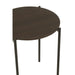 Bijzettafel Bruin Ijzer Rond 43 cm-Bijzettafels-J-Line