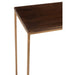 Bijzettafel Bruin Mangohout hout 28x114 cm-Bijzettafels-J-Line