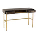 Bijzettafel Bruin Mdf 43x120 cm-Bijzettafels-J-Line