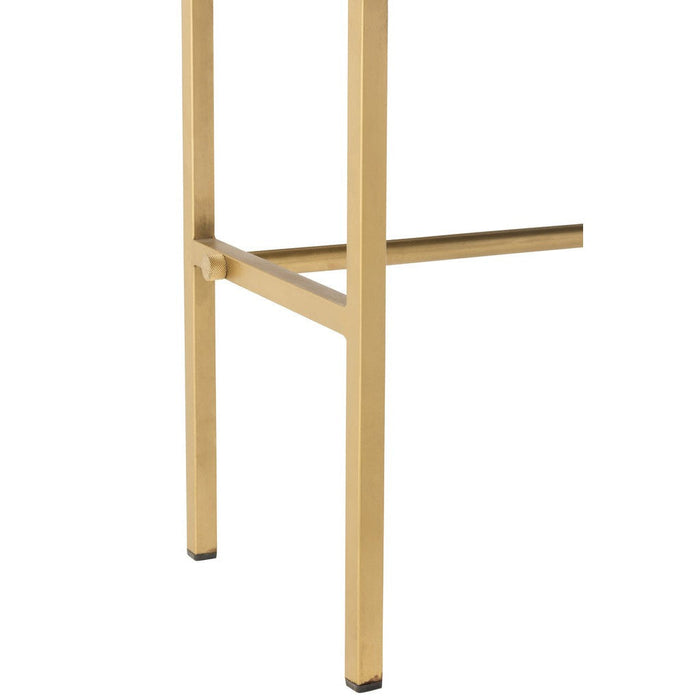 Bijzettafel Bruin Mdf 43x120 cm-Bijzettafels-J-Line