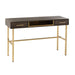 Bijzettafel Bruin Mdf 43x120 cm-Bijzettafels-J-Line