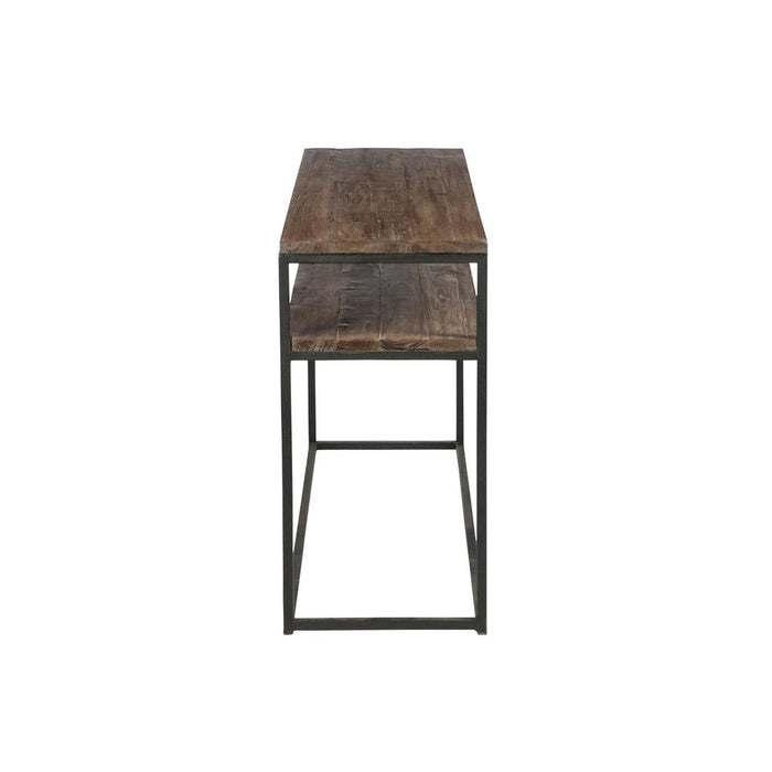 Bijzettafel Bruin Recycled hout 40x120 cm-Bijzettafels-J-Line