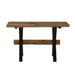 Bijzettafel Bruin ijzer 35x120 cm-Bijzettafels-J-Line