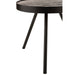 Bijzettafel Bruin ijzer 45 cm 45x45x43 cm-Bijzettafels-J-Line