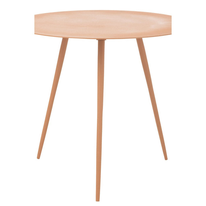Bijzettafel Bruin ijzer 46 cm 45.5x45.5x41 cm-Bijzettafels-J-Line