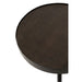 Bijzettafel Bruin ijzer 50 cm 50x50x48 cm-Bijzettafels-J-Line