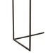 Bijzettafel Bruin ijzer Rechthoekig 29x53 cm-Bijzettafels-J-Line
