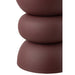 Bijzettafel Burgundy ijzer 32 cm 32x32x43.5 cm-Bijzettafels-J-Line