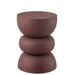 Bijzettafel Burgundy ijzer 32 cm 32x32x43.5 cm-Bijzettafels-J-Line