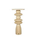 Bijzettafel Callain Mangohout Beige 40 cm-Bijzettafels-PTMD