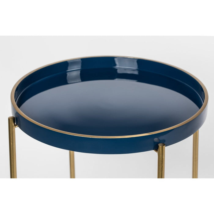 Bijzettafel Celina Dark Blue-Bijzettafels-Creating Home