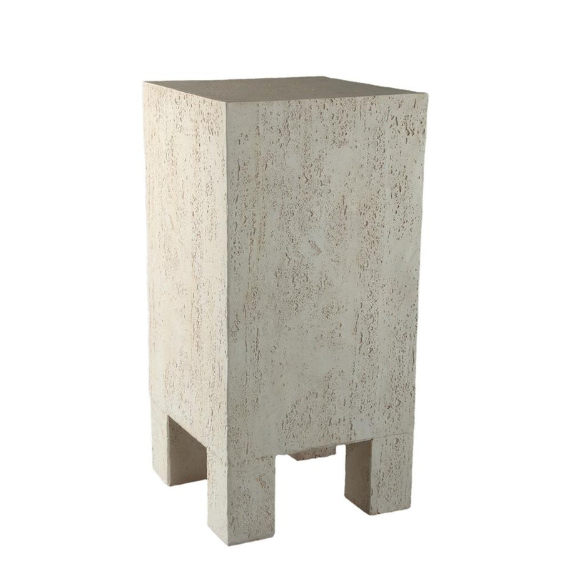 Bijzettafel Chandar MgO Crème 38 cm-Bijzettafels-PTMD