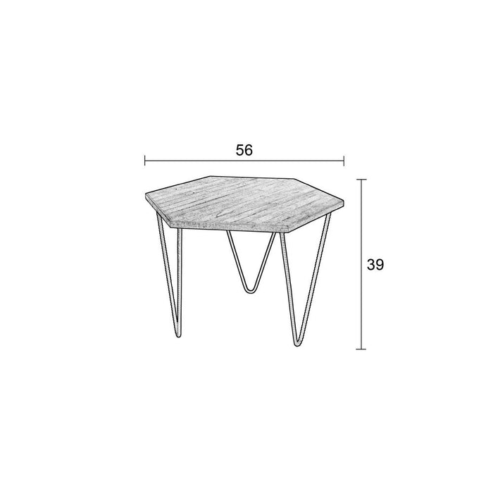 Bijzettafel Cor-Bijzettafels-Creating Home