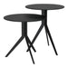 Bijzettafel DALEY HIGH Staal Zwart 38x38x45cm Spinder Design-Bijzettafels-Spinder