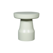 Bijzettafel Drum Groen Mangohout 40 cm 40x40x42 cm-Bijzettafels-Starfurn