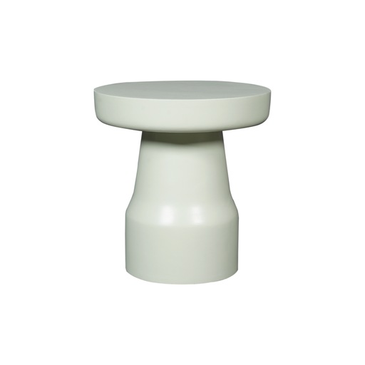 Bijzettafel Drum Groen Mangohout 40 cm-Bijzettafels-Starfurn