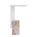 Bijzettafel Ebe Marmer Beige Rectangle-Bijzettafels-PTMD