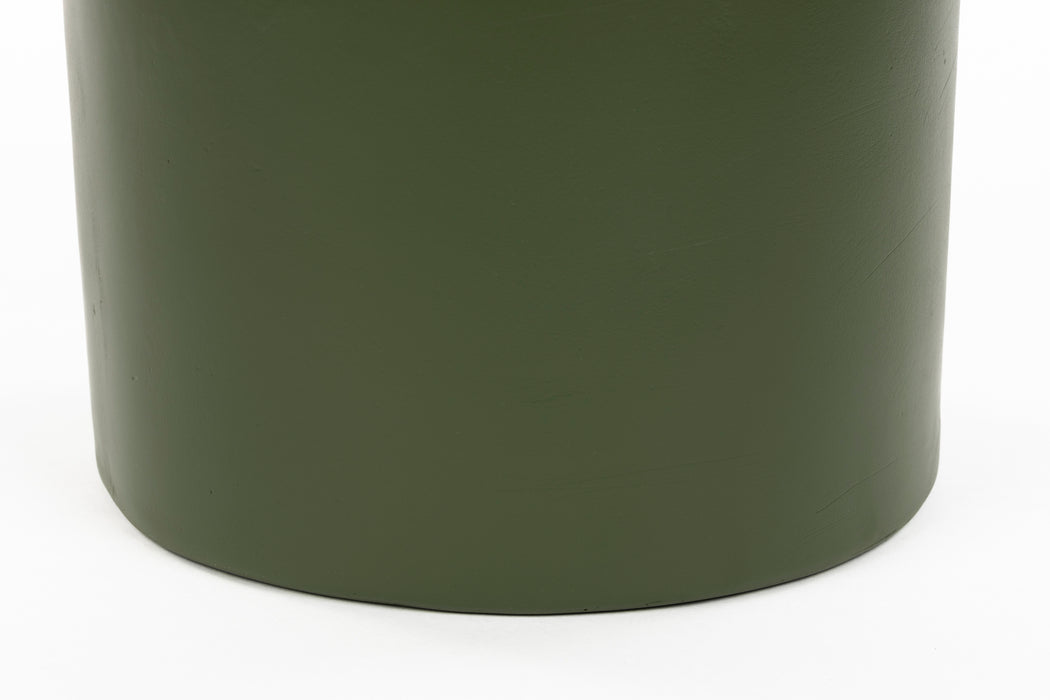 Bijzettafel Eline MGO Groen Ø30x36 cm-Bijzettafels-Creating Home