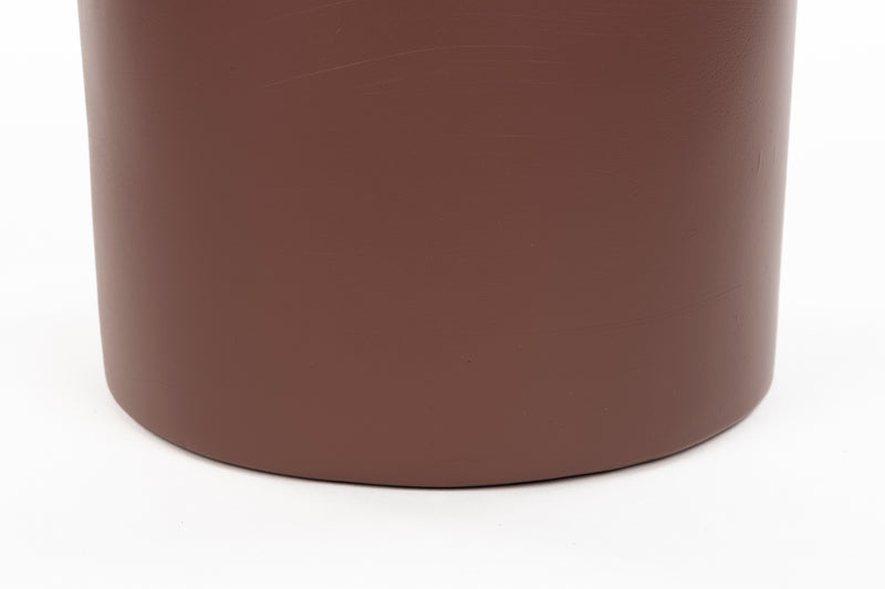Bijzettafel Eline MGO Terracotta Ø30x36 cm-Bijzettafels-Creating Home