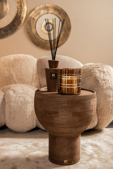 Bijzettafel Erno Mangohout Beige-Bijzettafels-PTMD