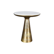 Bijzettafel Essy Groot Wit marmer 45 cm 45x45x50 cm-Bijzettafels-Starfurn
