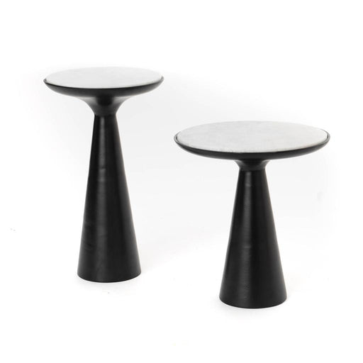 Bijzettafel Essy Zwart 45 cm 46x46x50 cm-Bijzettafels-Starfurn