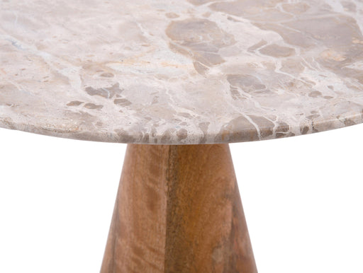 Bijzettafel Force - Bruin - Ã˜40cm-Bijzettafels-Leitmotiv