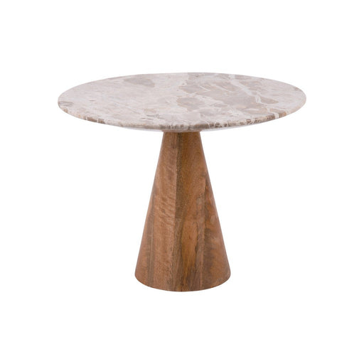 Bijzettafel Force - Bruin - Ã˜40cm-Bijzettafels-Leitmotiv