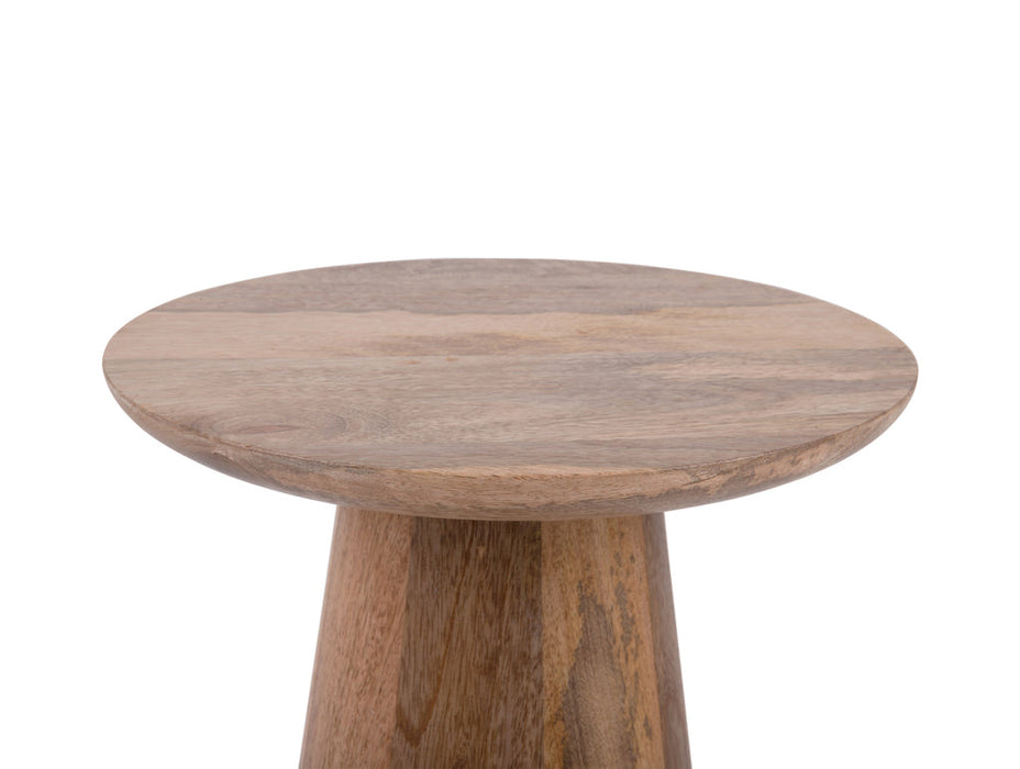 Bijzettafel Force Small - Naturel - Ã˜40cm-Bijzettafels-Leitmotiv