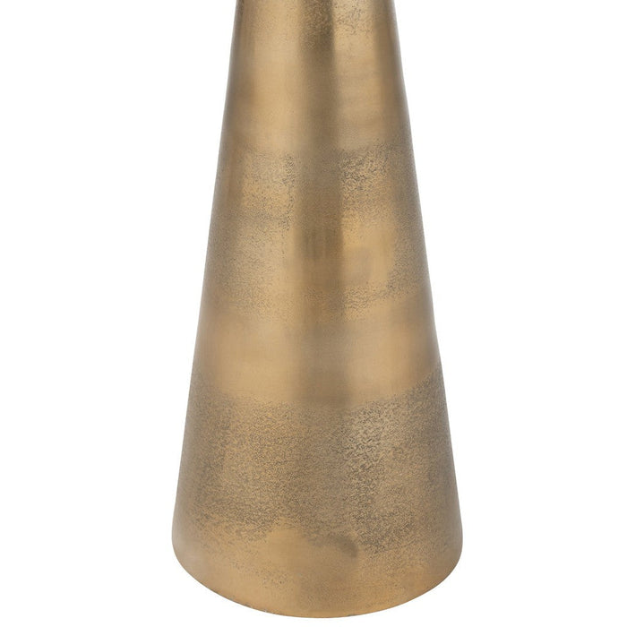 Bijzettafel Goud Aluminium 33 cm 33x33x64 cm-Bijzettafels-J-Line