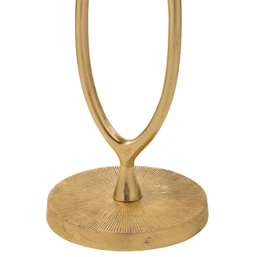 Bijzettafel Goud Aluminium 47 cm 47x47x61 cm-Bijzettafels-J-Line