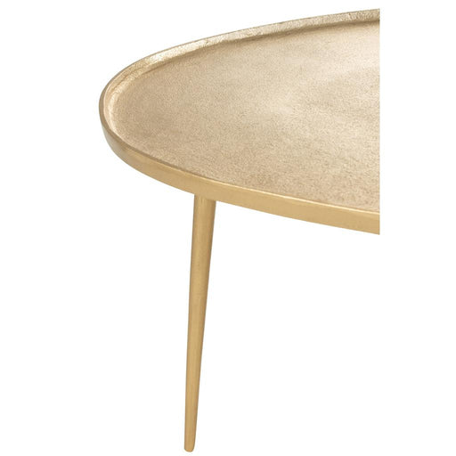 Bijzettafel Goud Aluminium 63 cm-Bijzettafels-J-Line