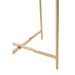 Bijzettafel Goud Glas 52 cm 52x52x52 cm-Bijzettafels-J-Line