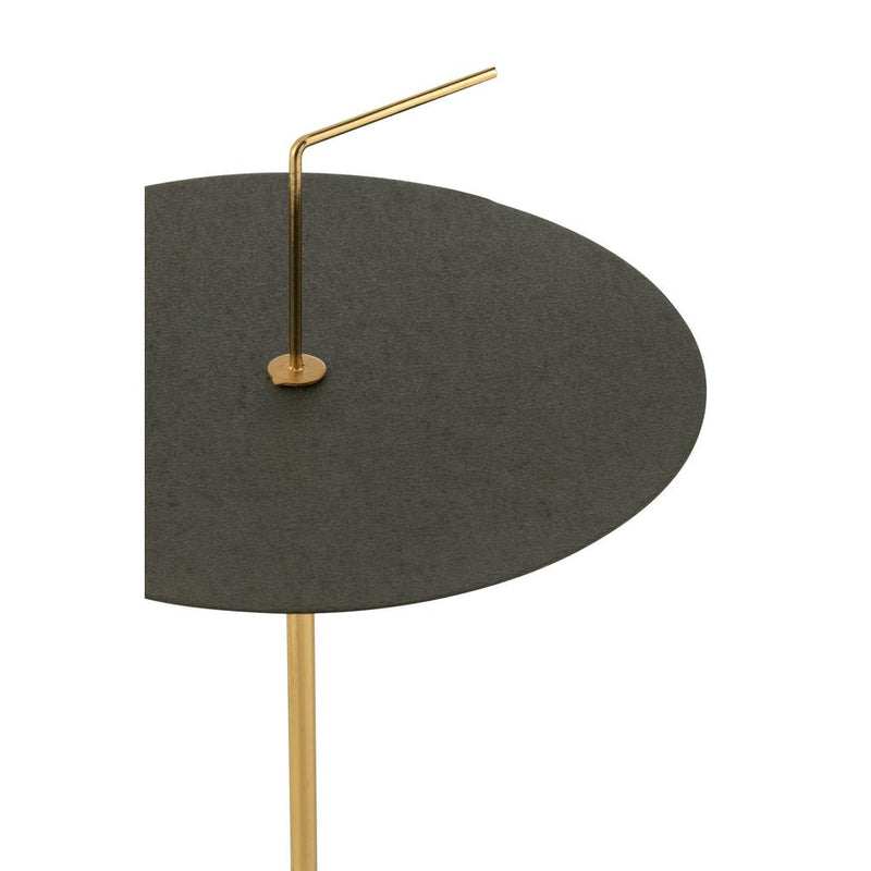 Bijzettafel Goud Ijzer 30 cm Ijzer 30x30x68 cm 46085-Bijzettafels-J-Line