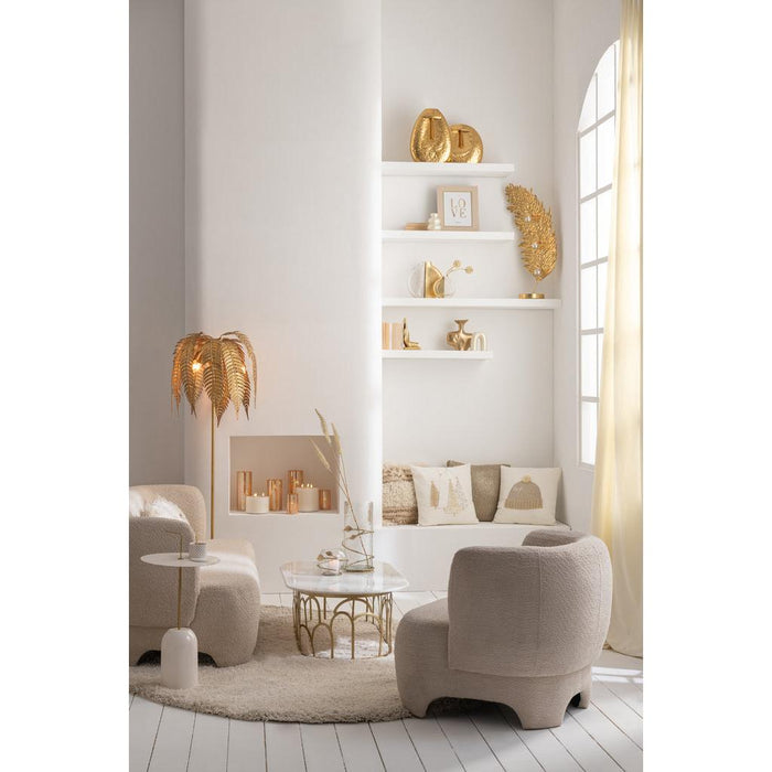 Bijzettafel Goud Ijzer 30 cm - Ijzer(100%) - 46086-Bijzettafels-J-Line