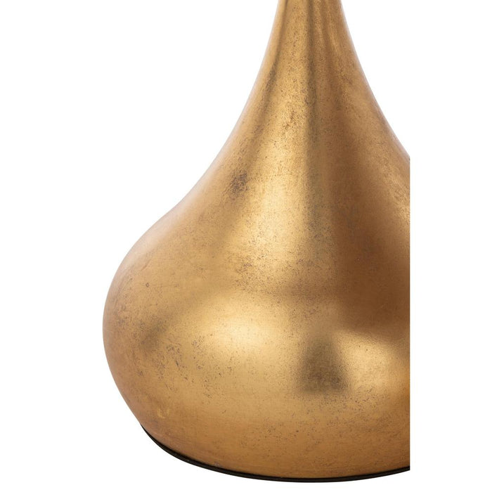 Bijzettafel Goud Ijzer 45 cm-Bijzettafels-J-Line