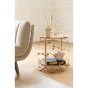 Bijzettafel Goud Ijzer S 45 cm 45x45x49.5 cm-Bijzettafels-J-Line