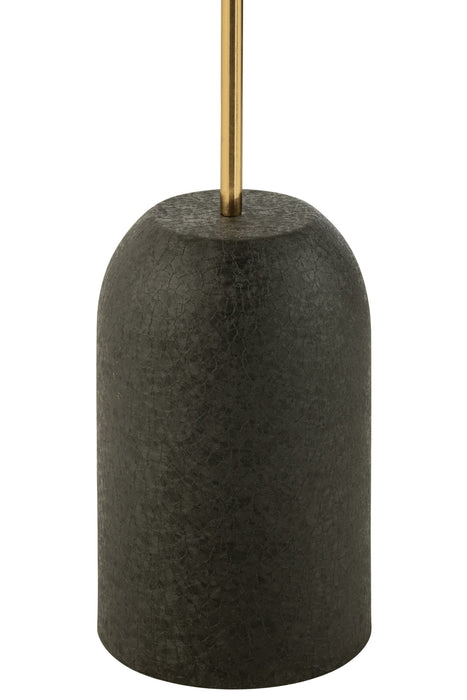 Bijzettafel Goud ijzer 30 cm ijzer 30x30x68 cm 46085-Bijzettafels-J-Line