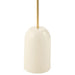 Bijzettafel Goud ijzer 30 cm ijzer 30x30x68 cm 46086-Bijzettafels-J-Line