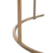 Bijzettafel Goud ijzer 36x122 cm-Bijzettafels-J-Line