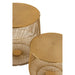 Bijzettafel Goud ijzer 47 cm 47x47x46.5 cm-Opbergdozen en manden-J-Line