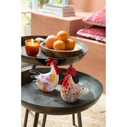 Bijzettafel Grijs Aluminium Rond 52 cm 52x52x58 cm-Bijzettafels-J-Line