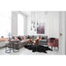 Bijzettafel Grijs Aluminium Rond 61 cm 61x61x54 cm-Bijzettafels-J-Line