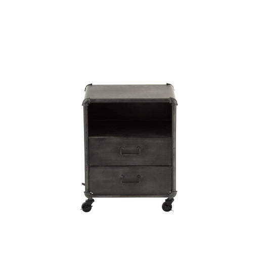 Bijzettafel Grijs Ijzer 36 cm-Bijzettafels-J-Line